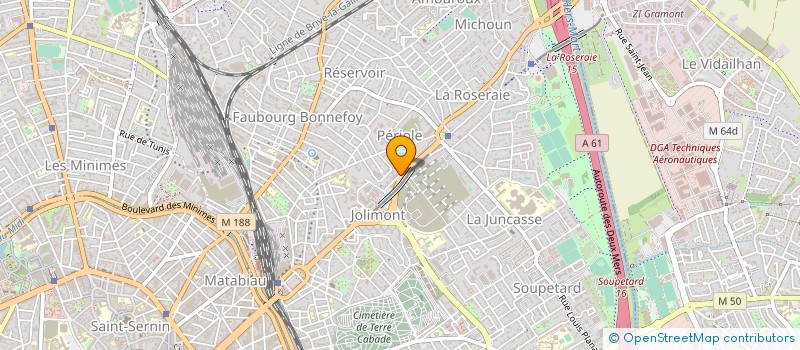 localisation de l'entreprise ACTIVE COMMUNICATION INTERNATIONAL  TOULOUSE