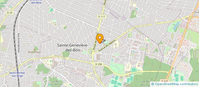 localisation de l'entreprise ACTIVE FIBRE CONNECTING à SAINTE-GENEVIEVE-DES-BOIS