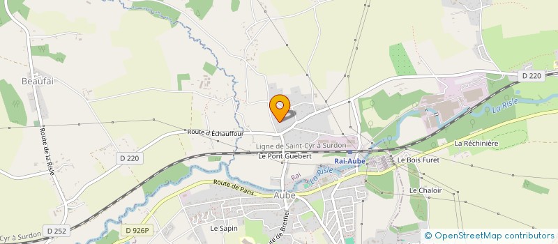 localisation de l'entreprise ACTIVE FORMATION à BEAUFAI