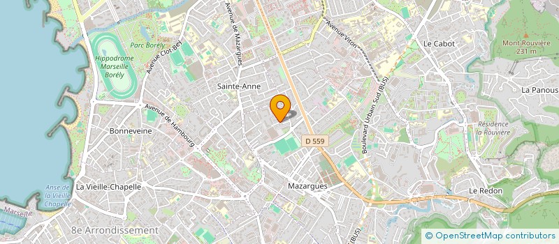 localisation de l'entreprise ACTIVE GLOBAL SYSTEMS à MARSEILLE