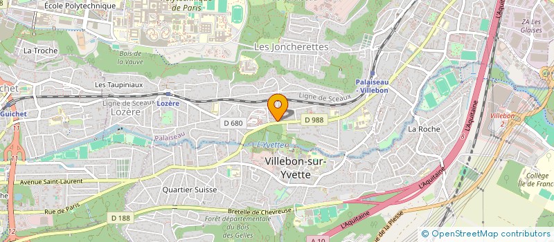 localisation de l'entreprise ACTIVE INFORMATIQUE à PALAISEAU