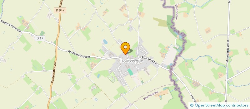 localisation de l'entreprise ACTIVE POSE à HOUTKERQUE