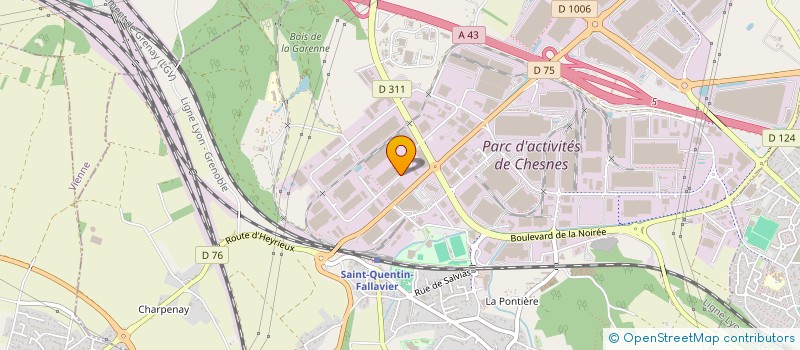 localisation de l'entreprise ACTIVE PROGRAMMING SERVICES à BOURGOIN-JALLIEU