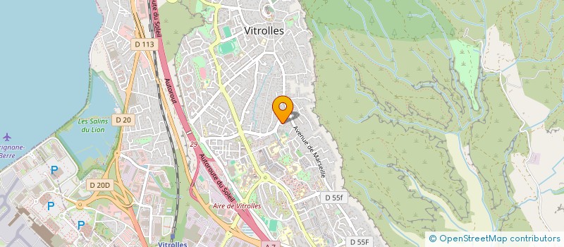 localisation de l'entreprise ACTIVE SECURITE à VITROLLES