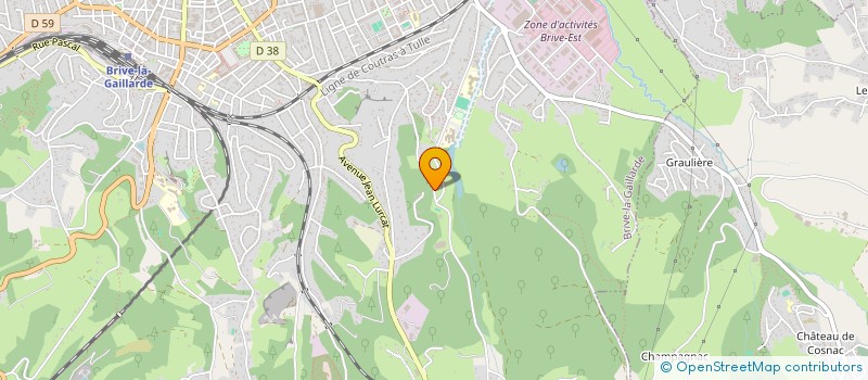 localisation de l'entreprise ACTIVE + SOFTWARE à BRIVE-LA-GAILLARDE