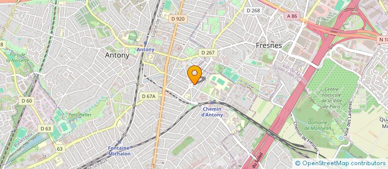 localisation de l'entreprise ACTIVE TEAM COMMUNICATIONS à ANTONY