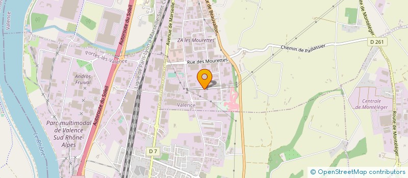 localisation de l'entreprise ACTIVE TOIT  VALENCE