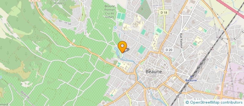 localisation de l'entreprise ACTIVE TOURS à BEAUNE