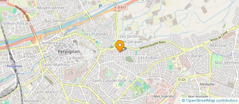 localisation de l'entreprise ACTIVE VIE SAP à PERPIGNAN