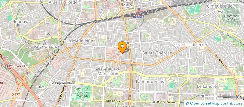 localisation de l'entreprise ACTIVEAU PRO  RENNES