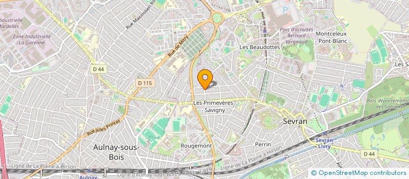 localisation de l'entreprise ACTIVEBAT à SEVRAN
