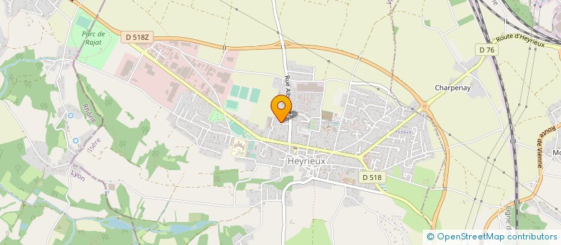 localisation de l'entreprise ACTIVECONNECT à HEYRIEUX