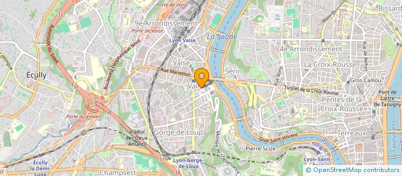 localisation de l'entreprise ACTIVER LE CHANGEMENT - LA COMMUNAUTE  LYON