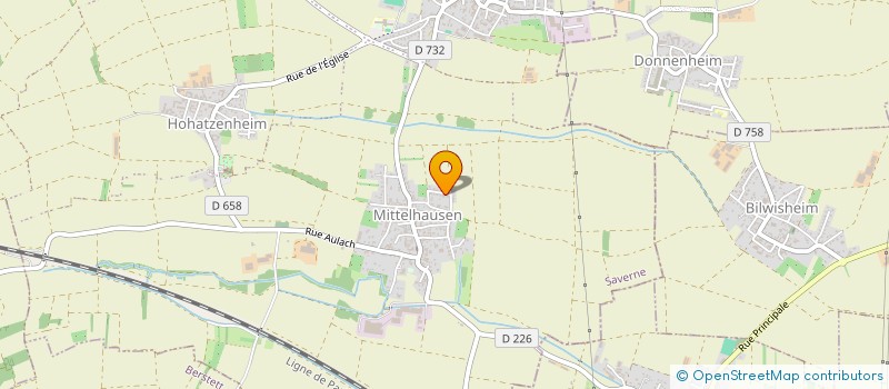 localisation de l'entreprise ACTIVERGO à WINGERSHEIM LES QUATRE BANS