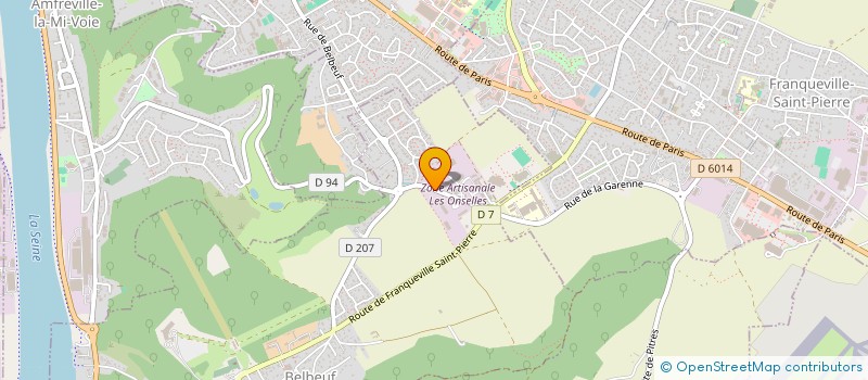 localisation de l'entreprise ACTIVERT - HIBISCUS à BELBEUF