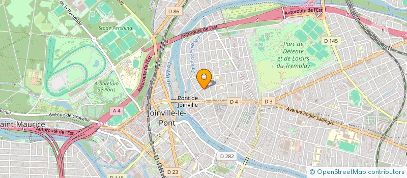 localisation de l'entreprise ACTIVES AMBULANCES  JOINVILLE-LE-PONT