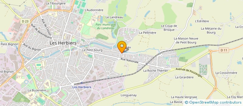 localisation de l'entreprise ACTIVESI  LES HERBIERS