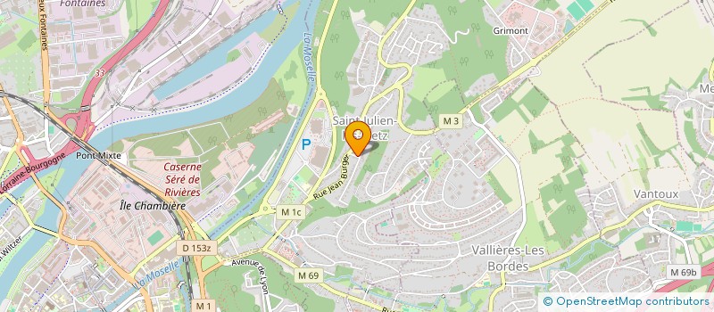 localisation de l'entreprise ACTIVEST  SAINT-JULIEN-LES-METZ