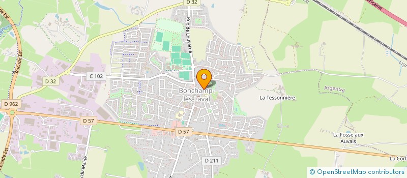 localisation de l'entreprise ACTIVI SARL à BONCHAMP-LES-LAVAL