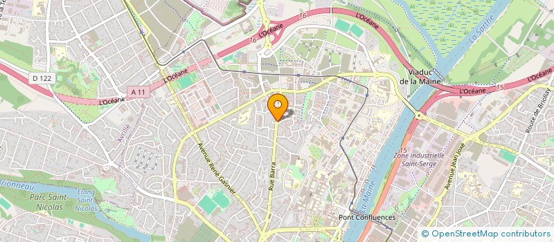 localisation de l'entreprise ACTIVIE à ANGERS