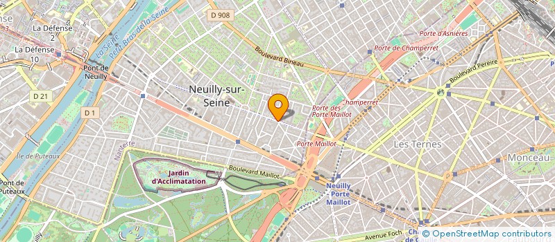 localisation de l'entreprise ACTIVIRTUAL.COM à NEUILLY-SUR-SEINE