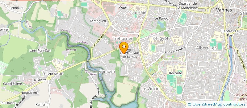 localisation de l'entreprise ACTIVITAE à VANNES