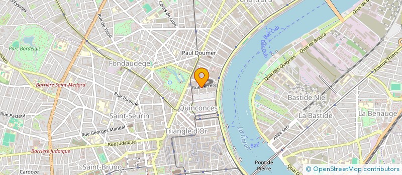 localisation de l'entreprise ACTIVITE COMMERCIALE HOTELIERE à BORDEAUX