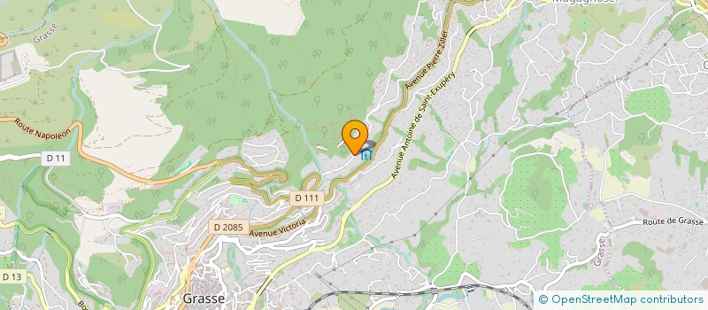 localisation de l'entreprise ACTIVITE CONCEPTION DESIGN ETUDES  GRASSE