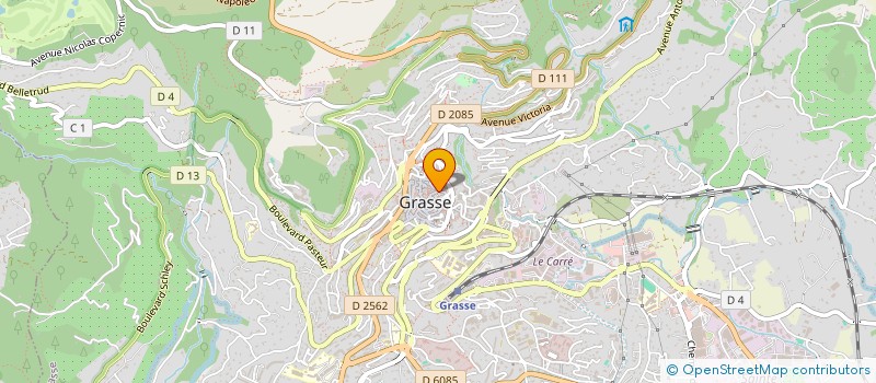 localisation de l'entreprise ACTIVITE GRASSOISE D'ETUDES TECHNIQUES à GRASSE