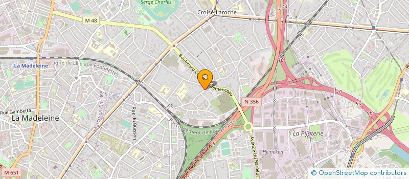 localisation de l'entreprise ACTIVITE MULTI SERVICES à MARCQ-EN-BARŒUL