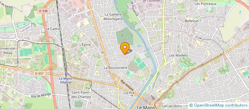 localisation de l'entreprise ACTIVITE PHYSIQUE PREVENTION ET SANTE à LE MANS