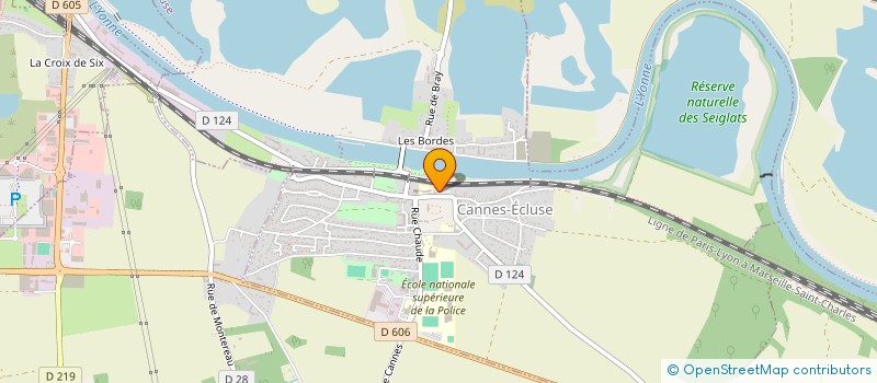 localisation de l'entreprise ACTIVITE PLEIN AIR DE VARENNES SUR SEINE  VARENNES-SUR-SEINE