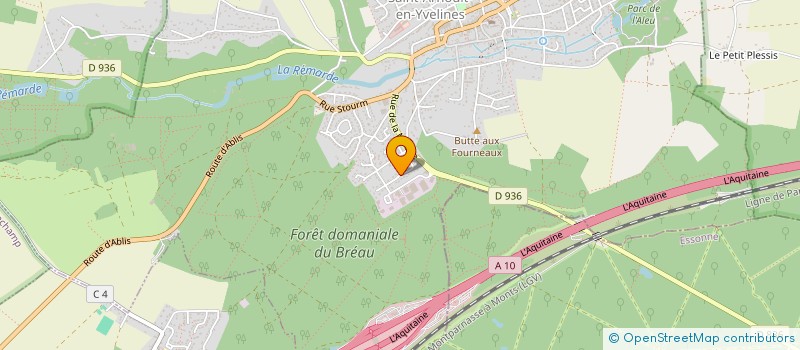 localisation de l'entreprise ACTIVITE PLOMBERIE CHAUFFAGE  SAINT-ARNOULT-EN-YVELINES