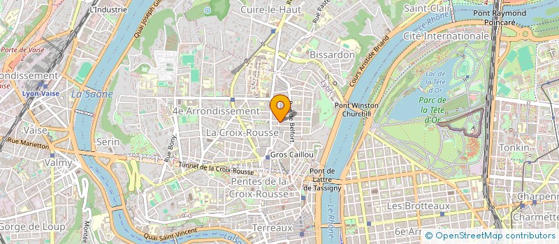 localisation de l'entreprise ACTIVITES ADOM RHONE AUVERGNE à LYON