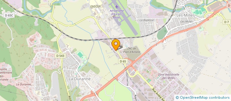 localisation de l'entreprise ACTIVITES AUTOS à AIX-EN-PROVENCE
