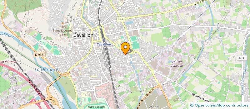 localisation de l'entreprise ACTIVITES CAVAILLONNAISES TERRASSEMENT à CAVAILLON