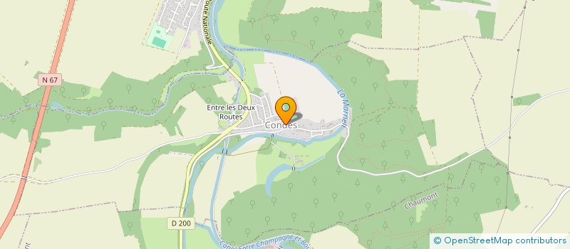 localisation de l'entreprise ACTIVITES CONDES BRETHENAY RIAUCOURT à CONDES
