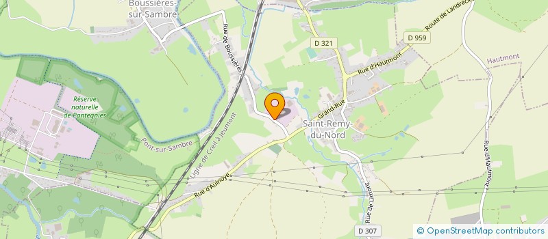 localisation de l'entreprise ACTIVITES DE RECYCLAGE ET DE FORMULATION - ARF à SAINT-REMY-DU-NORD