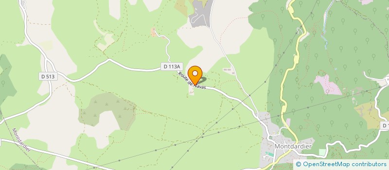 localisation de l'entreprise ACTIVITES INCLUSIVES ET DE REPIT EN CEVENNES (AIR CEVENNES)  MONTDARDIER