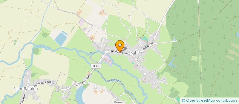 localisation de l'entreprise ACTIVITES LOISIRS  CHAUSSIN