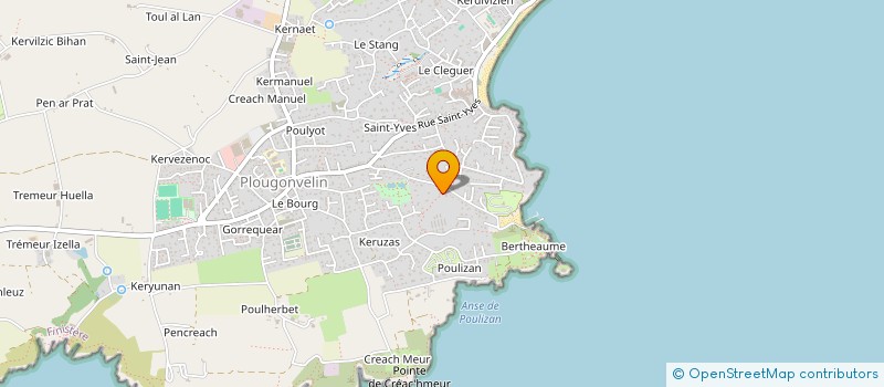 localisation de l'entreprise ACTIVITES LOISIRS BERTHEAUME A L B à PLOUGONVELIN