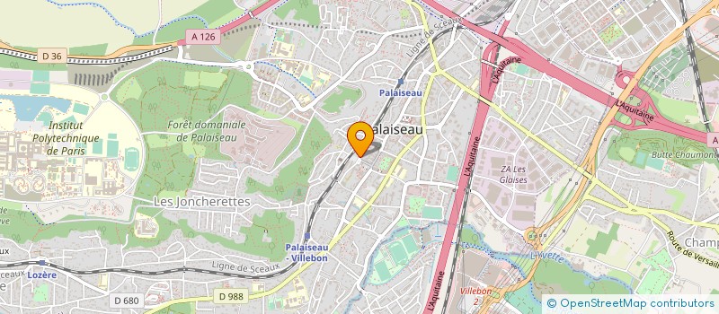 localisation de l'entreprise ACTIVITES LOISIRS DE LA PIE VOLEUSE à PALAISEAU
