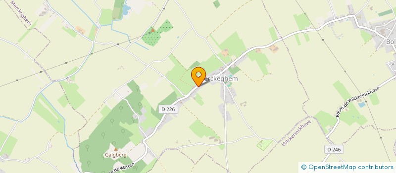 localisation de l'entreprise ACTIVITES MANUELLES BOLLEZEELOISES  MERCKEGHEM
