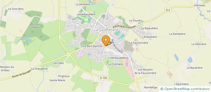 localisation de l'entreprise ACTIVITES MANUELLES VERRIAISES à CHANVERRIE