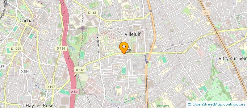 localisation de l'entreprise ACTIVITES MULTI-SERVICES BATIMENT  VILLEJUIF