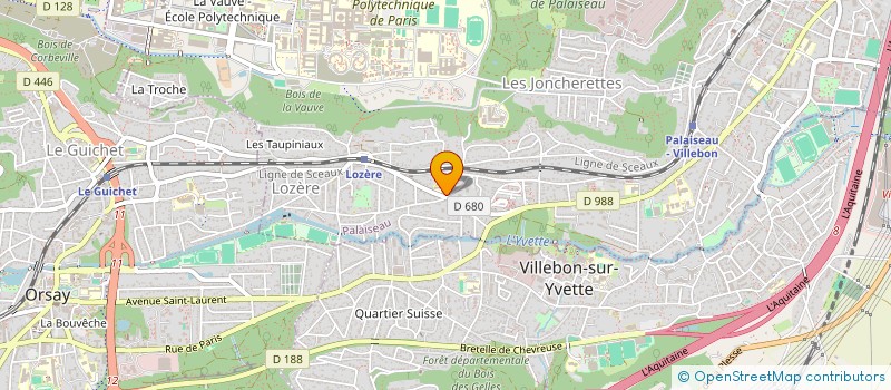 localisation de l'entreprise ACTIVITES PERISCOLAIRES DES ENFANTS DE LOZERE à PALAISEAU