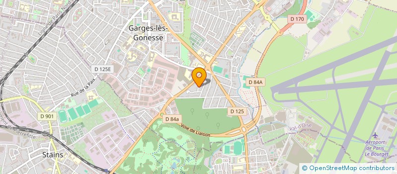 localisation de l'entreprise ACTIVITES PHYSIQUES ADAPTEES LE PARI SANTE  GARGES-LES-GONESSE