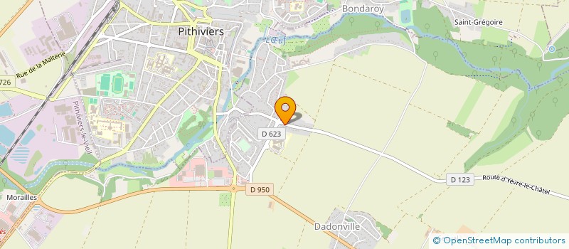localisation de l'entreprise ACTIVITES PHYSIQUES SPORTIVES LOISIRS à DADONVILLE