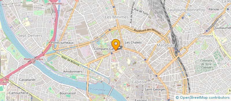 localisation de l'entreprise ACTIVITES POUR PROMOUVOIR LE LOGEMENT EVOLUTIF à TOULOUSE