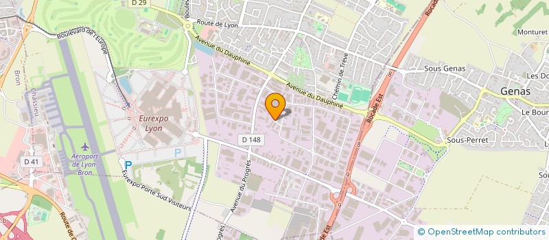 localisation de l'entreprise ACTIVITES RENOVATION PROFESSIONNELLE ARP  CHASSIEU